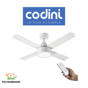 VENTILADOR DE TECHO CODINI V5RB BLANCO
